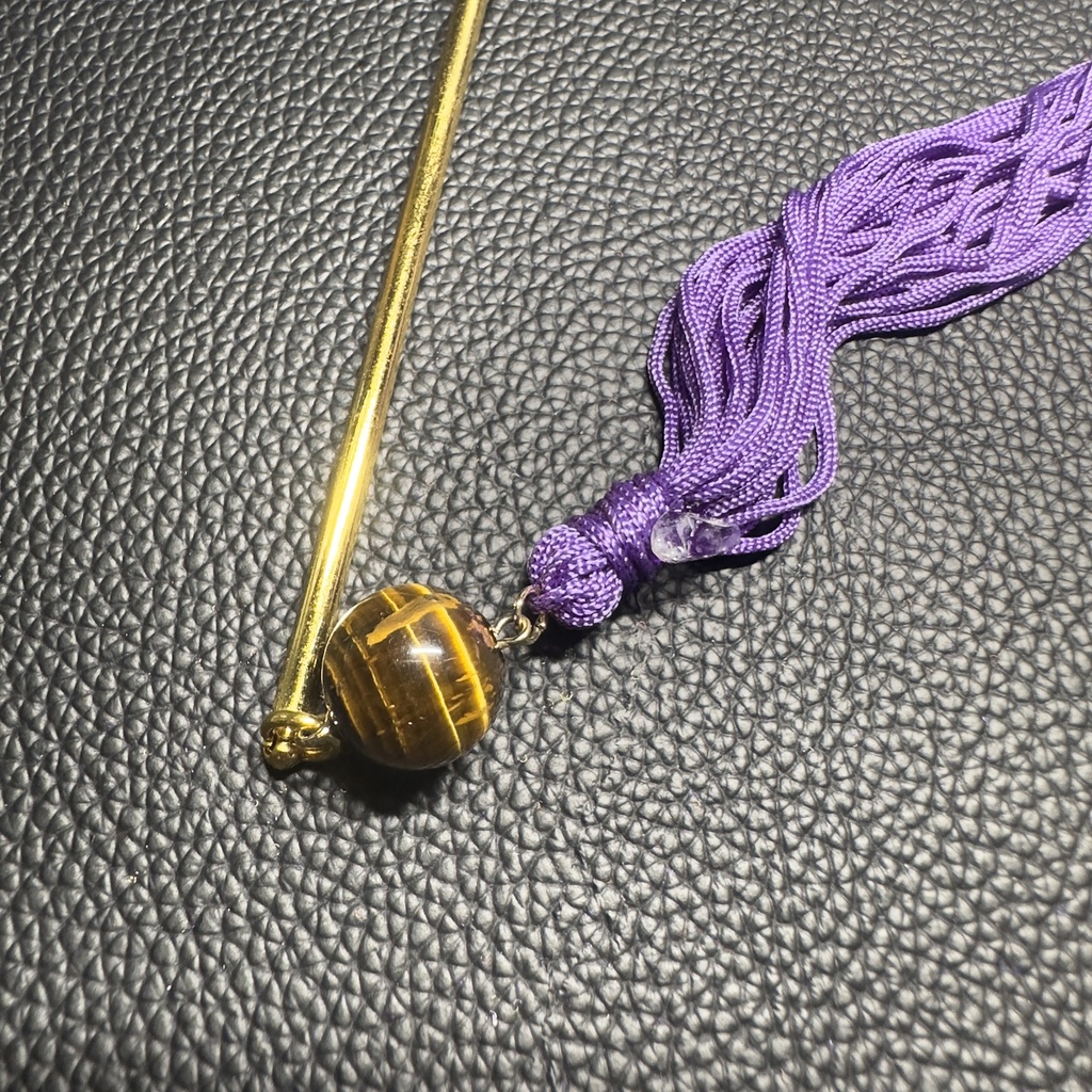 ロングタッセル簪 34【ハンドメイド作品】