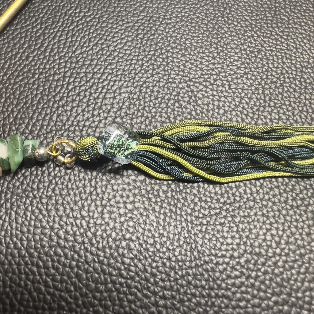 ロングタッセル簪 39【ハンドメイド作品】