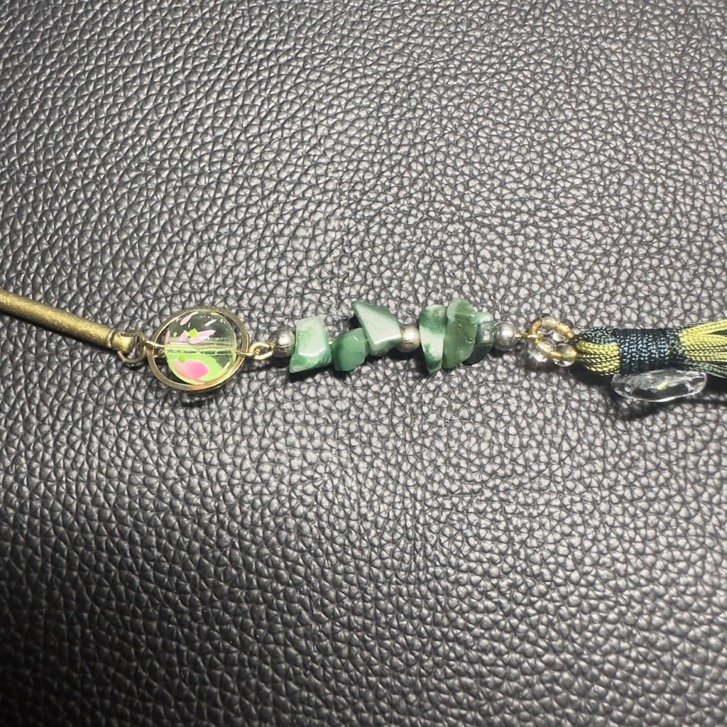 ロングタッセル簪 39【ハンドメイド作品】