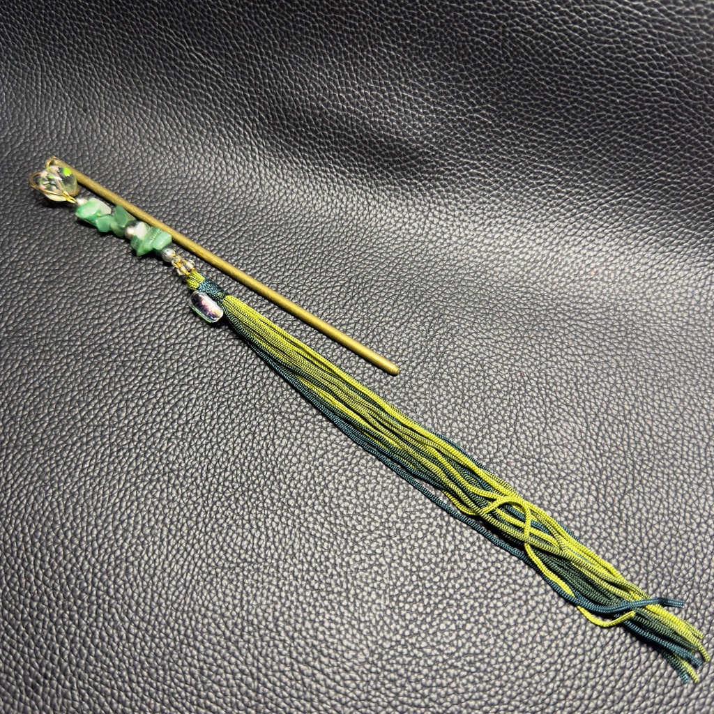 ロングタッセル簪 39【ハンドメイド作品】