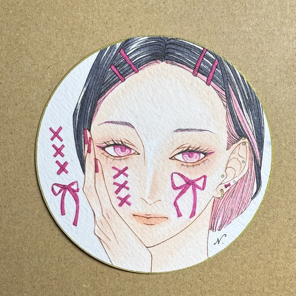 【ミニ原画】 ribbon🎀