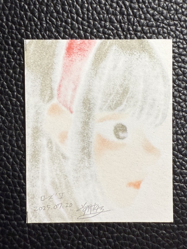 【フレーム付きミニ原画】ローズⅤ