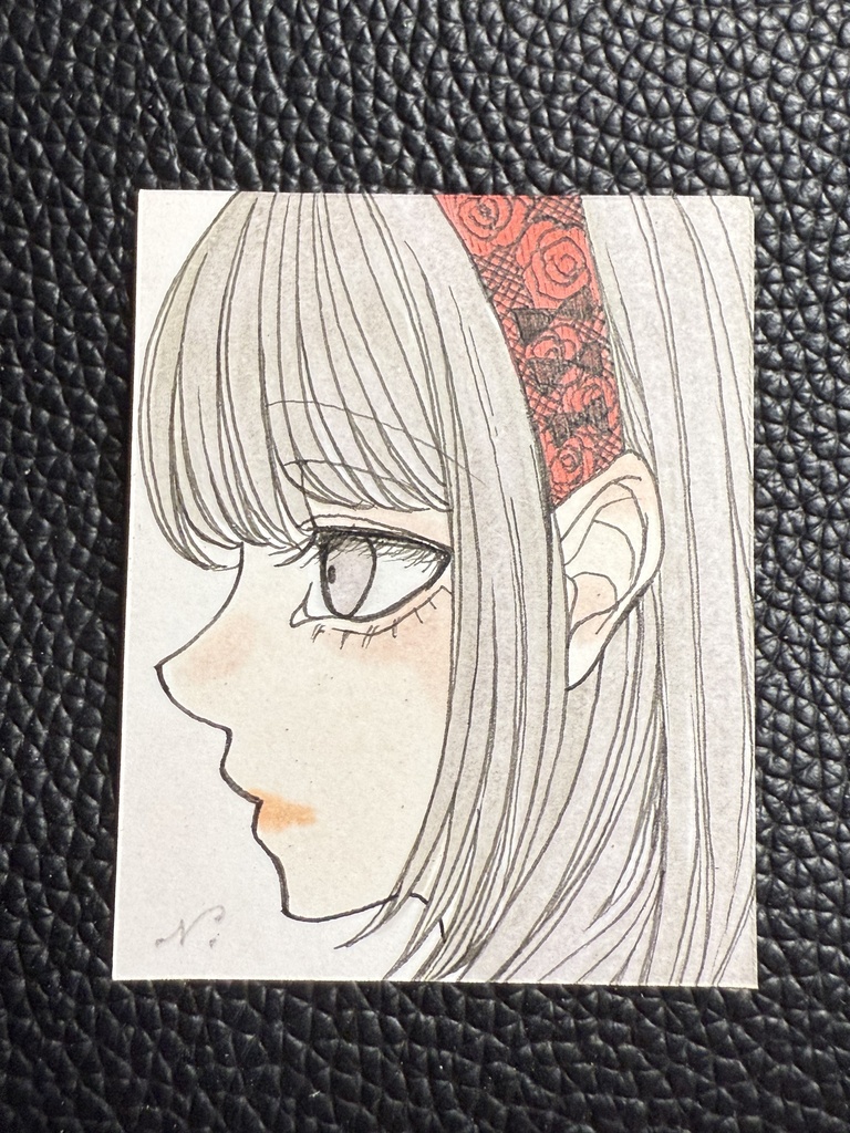 【フレーム付きミニ原画】ローズⅤ