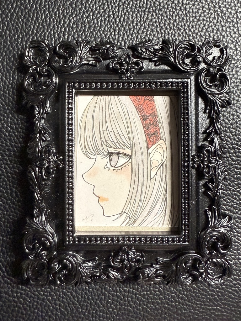 【フレーム付きミニ原画】ローズⅤ