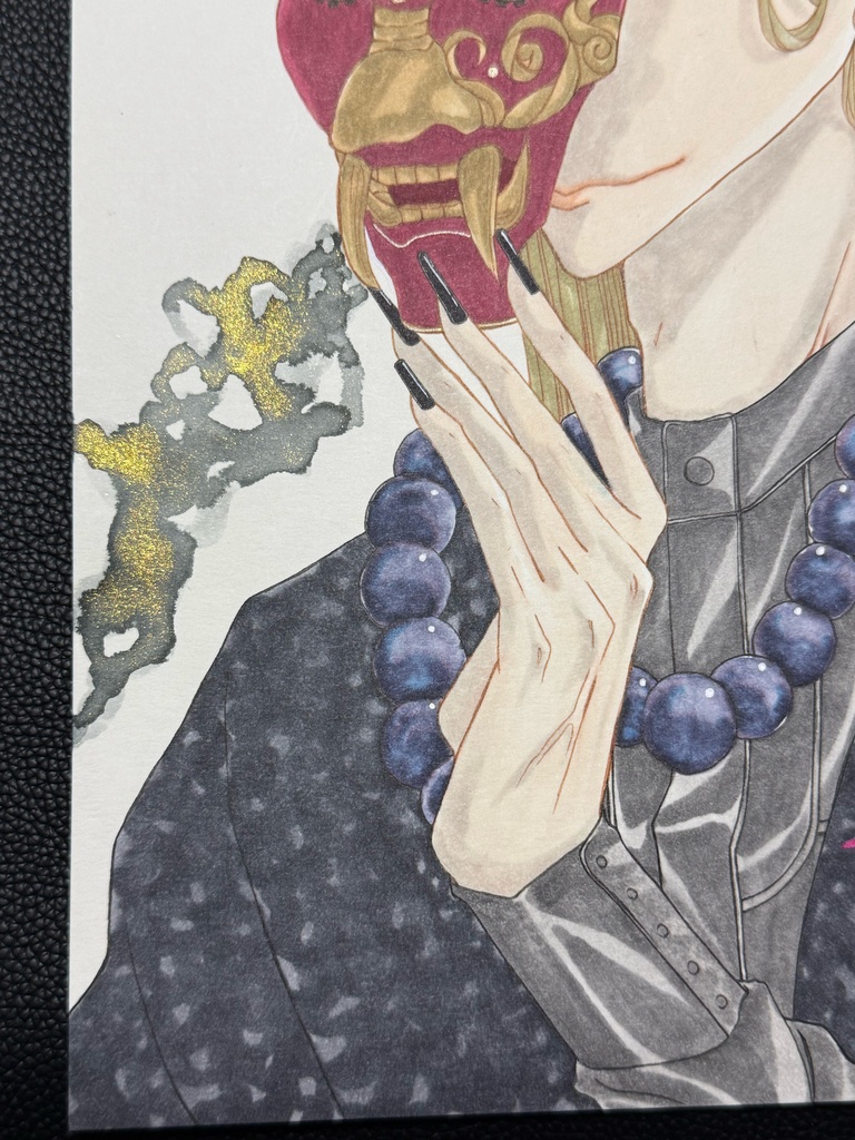 【原画】面と裏 HEAVEN'S GATEシリーズ 閻魔 マサト