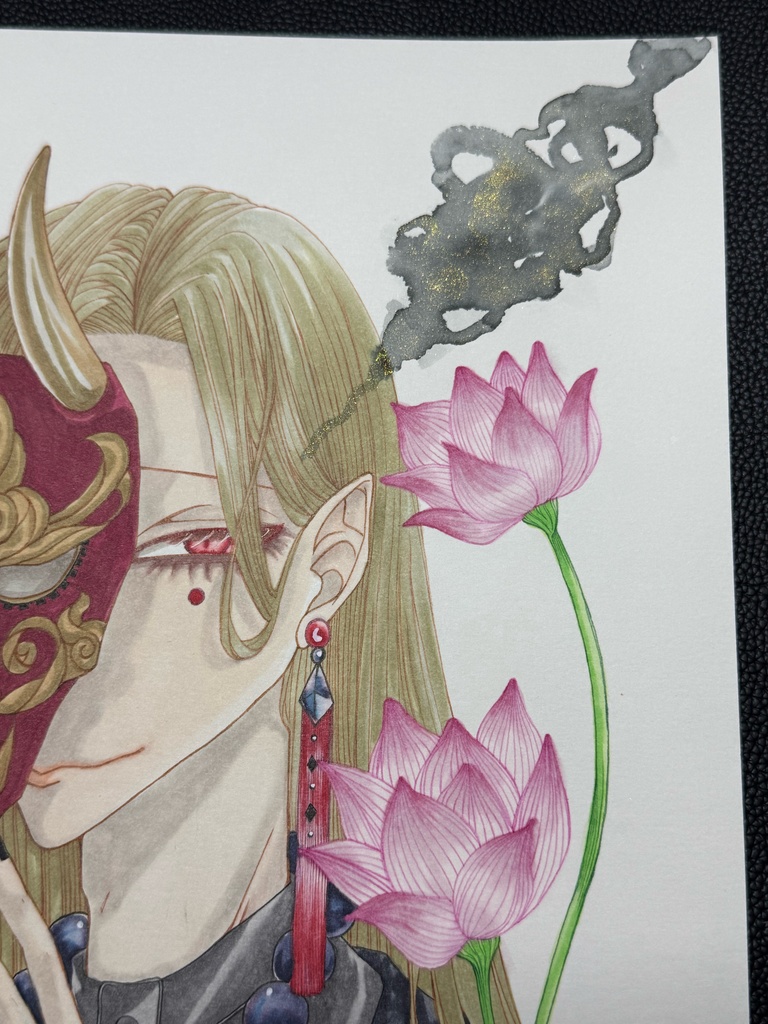 【原画】面と裏 HEAVEN'S GATEシリーズ 閻魔 マサト