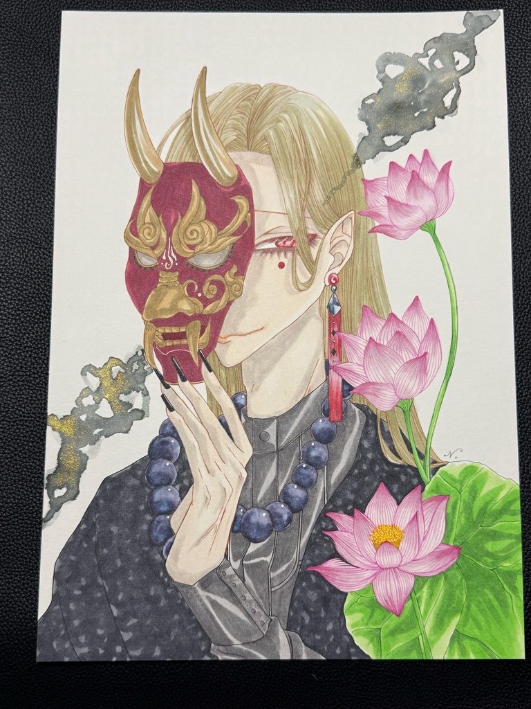 【原画】面と裏 HEAVEN'S GATEシリーズ 閻魔 マサト