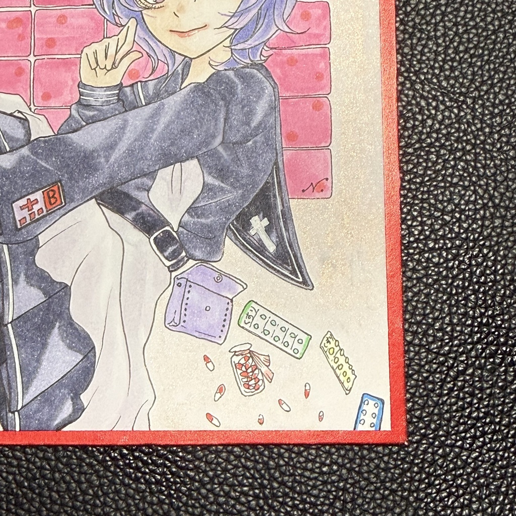 【1/4色紙原画】medical Girl