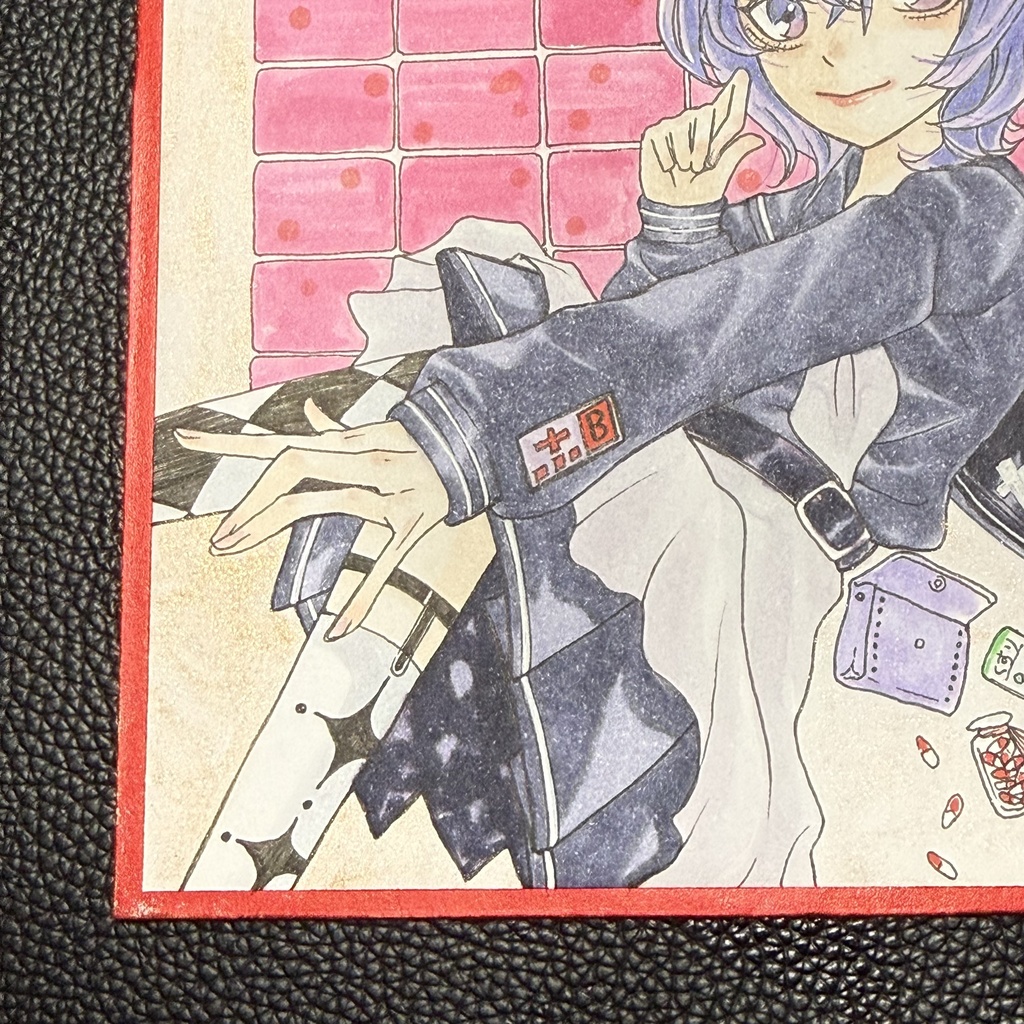 【1/4色紙原画】medical Girl
