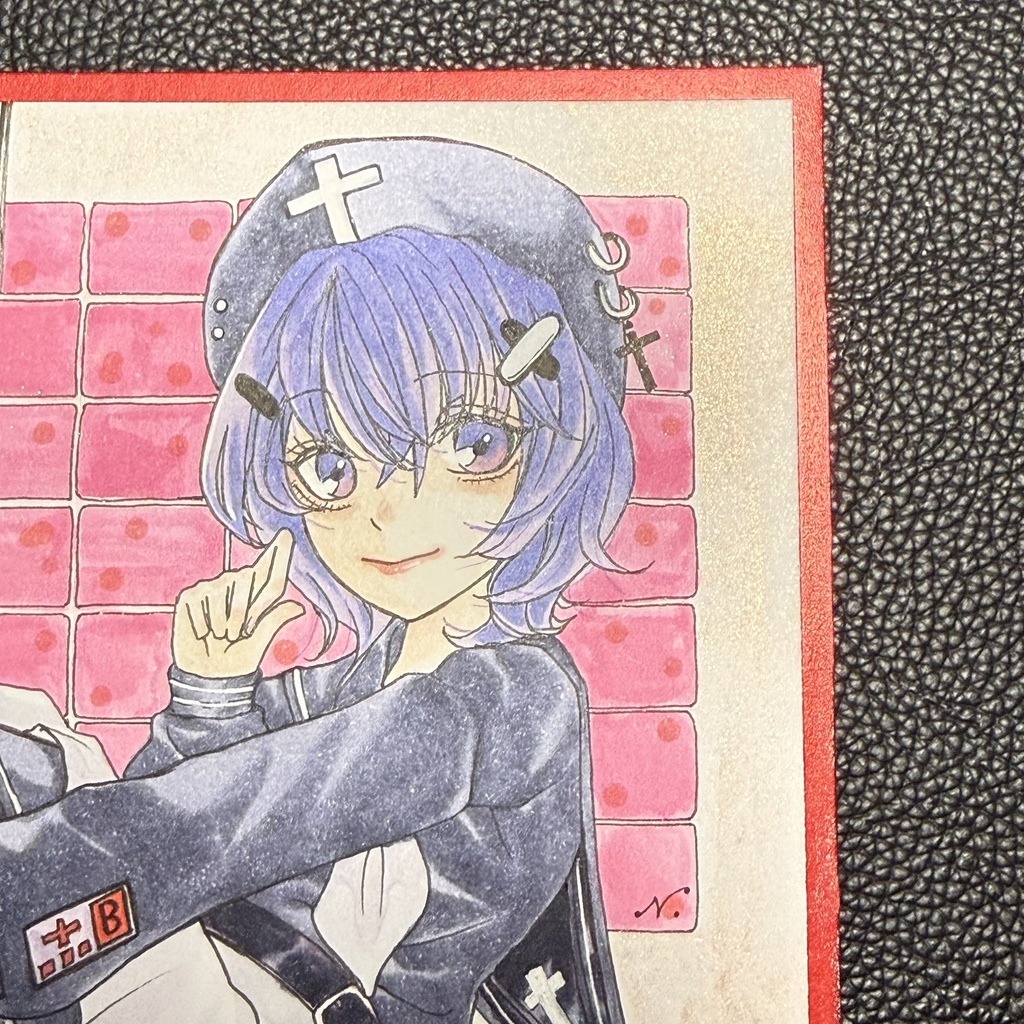 【1/4色紙原画】medical Girl