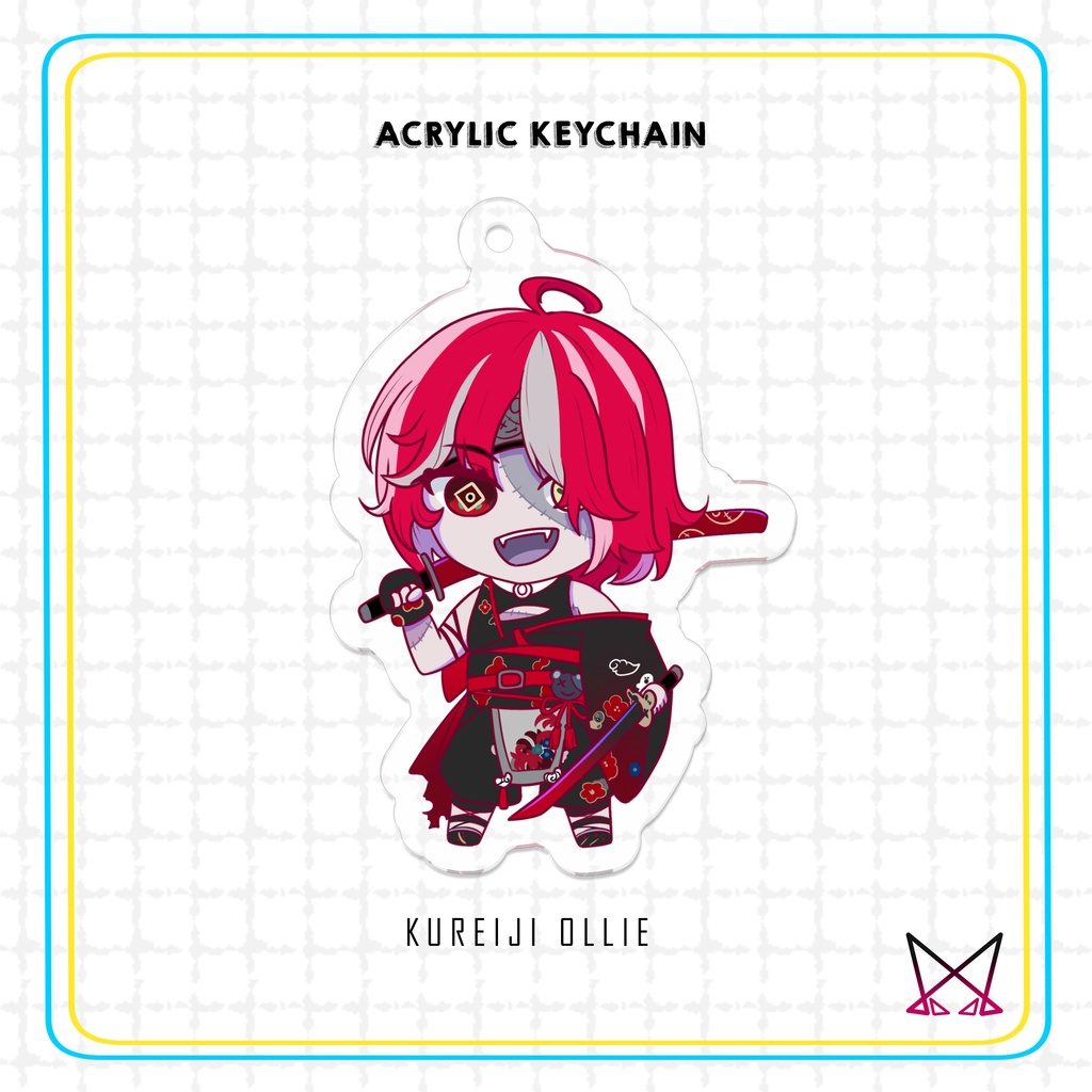 Acrylic Keychain Kureiji Ollie ( Kimono. Ver )