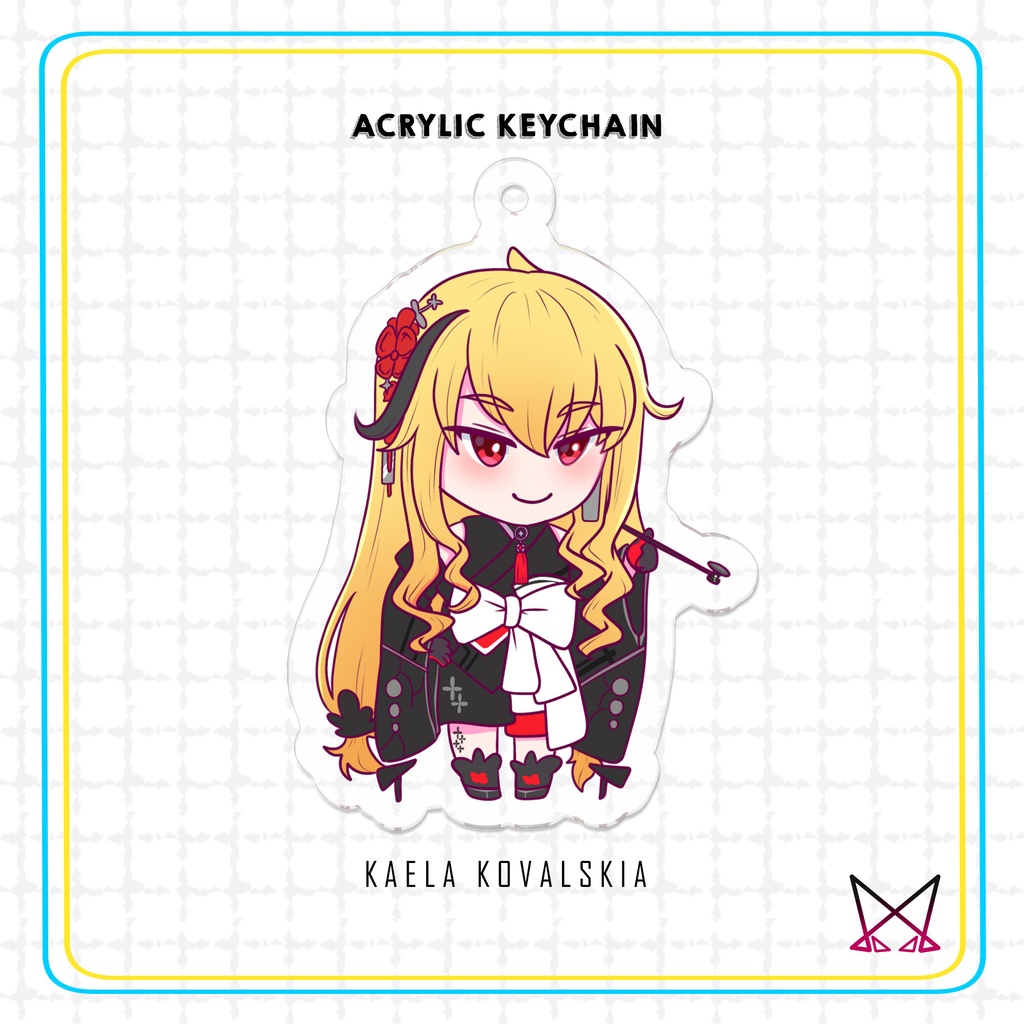 Acrylic Keychain Kaela Kovalskia ( Kimono.Ver )