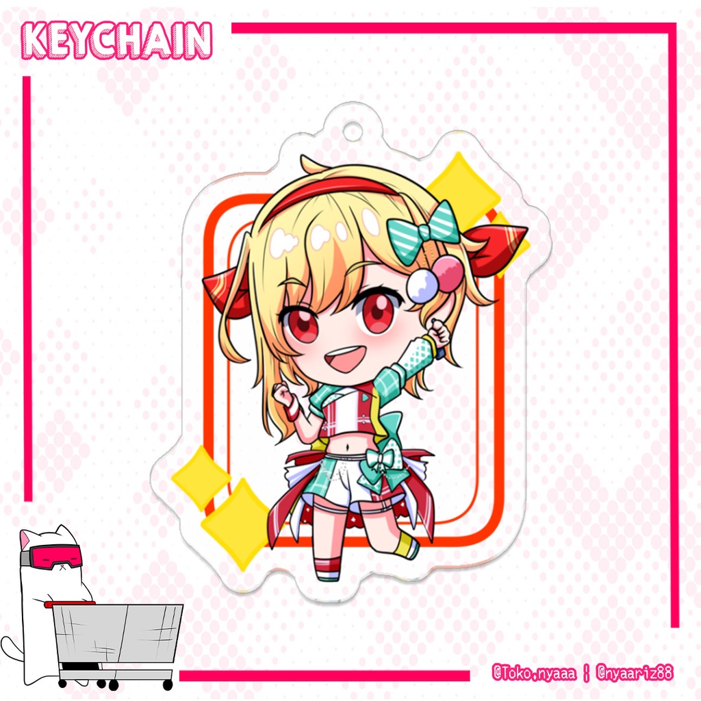 カエラ・コヴァルスキア Idol Standard Acrylic Key Chain