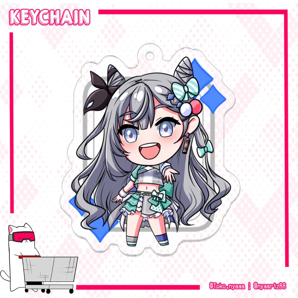 ベスティア・ゼータ Idol Standard Acrylic Key Chain