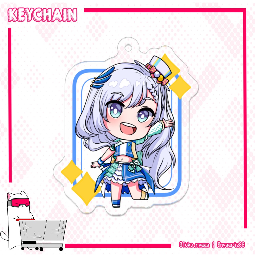 パヴォリア・レイネ Idol  Standard Acrylic Key Chain