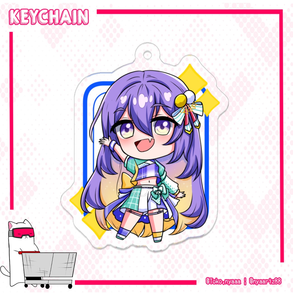 ムーナ・ホシノヴァ Idol Standard Acrylic Key Chain