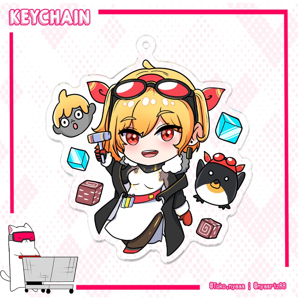 カエラ・コヴァルスキア Standard Acrylic Key Chain