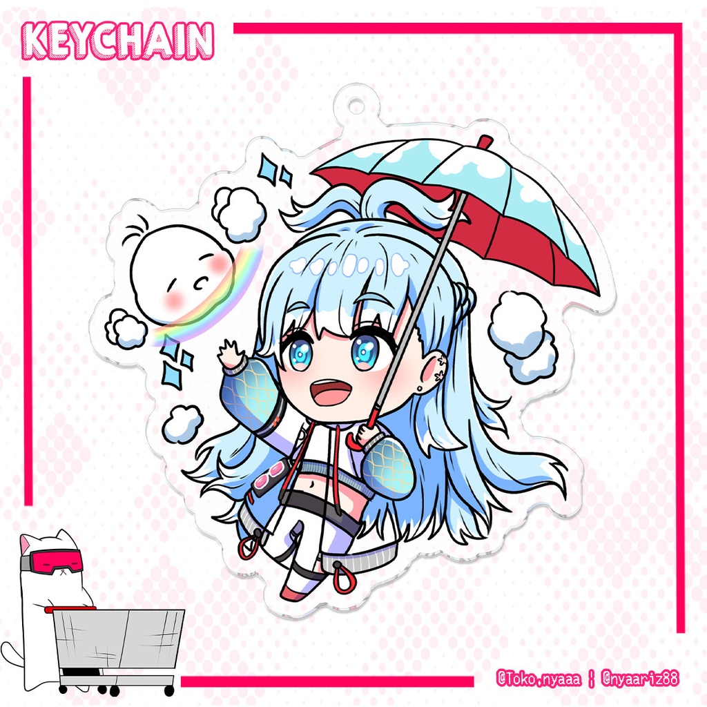 こぼ・かなえる Standard Acrylic Key Chain
