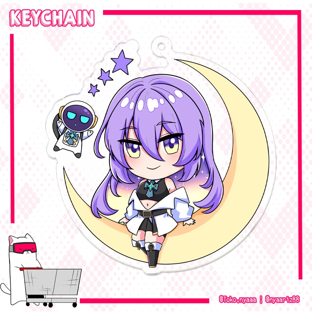ムーナ・ホシノヴァ Standard Acrylic Key Chain