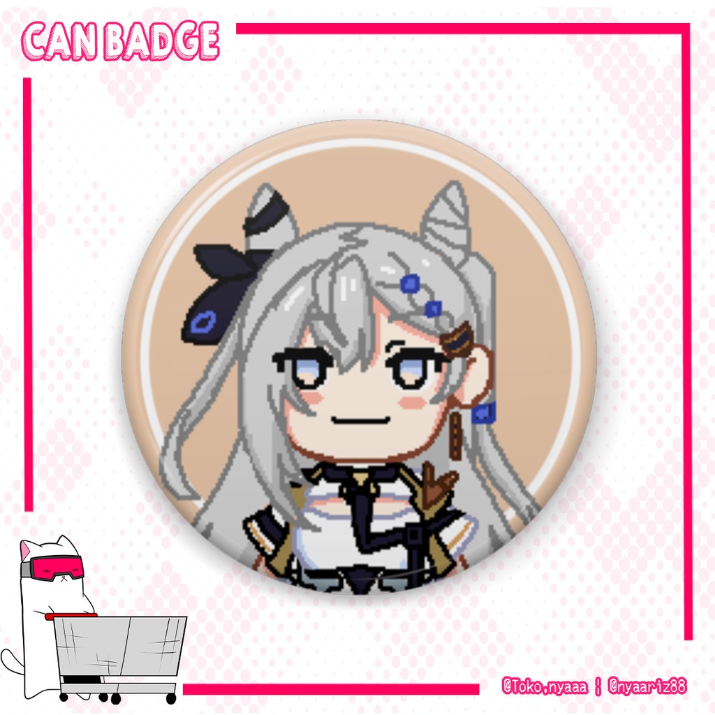 ベスティア・ゼータ Button Badge