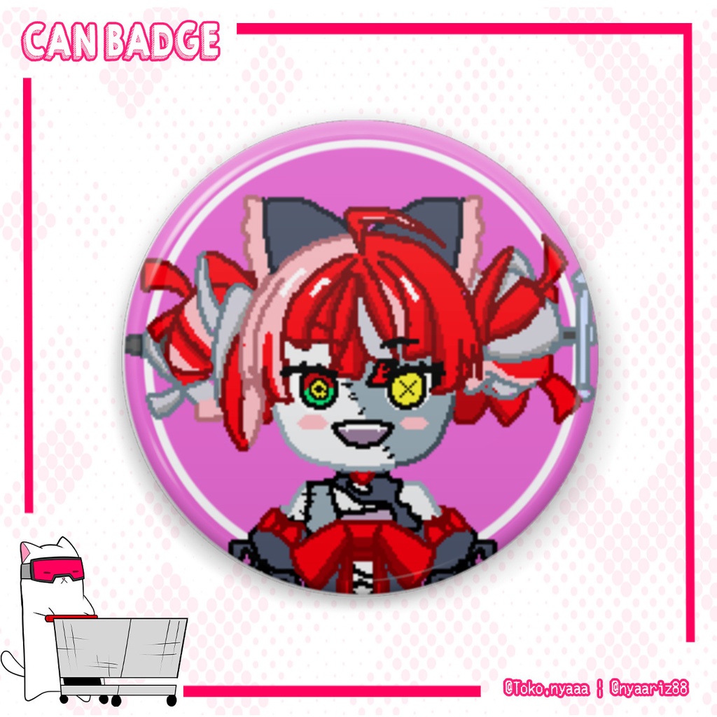 クレイジー・オリー Button Badge