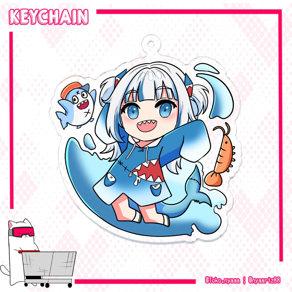 がうる・ぐら Standard Acrylic Key Chain