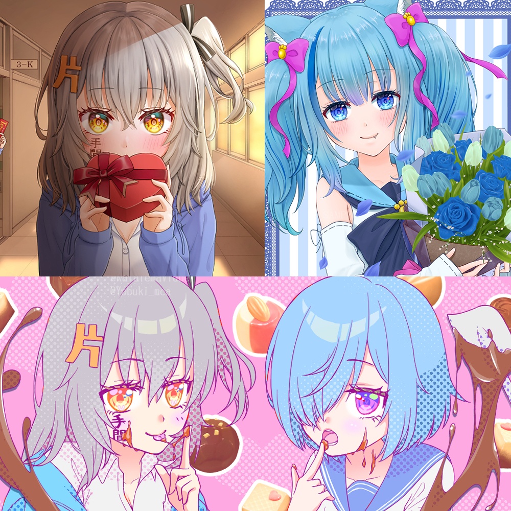 イラストコミッション(アイコン、立ち絵、一枚絵等)