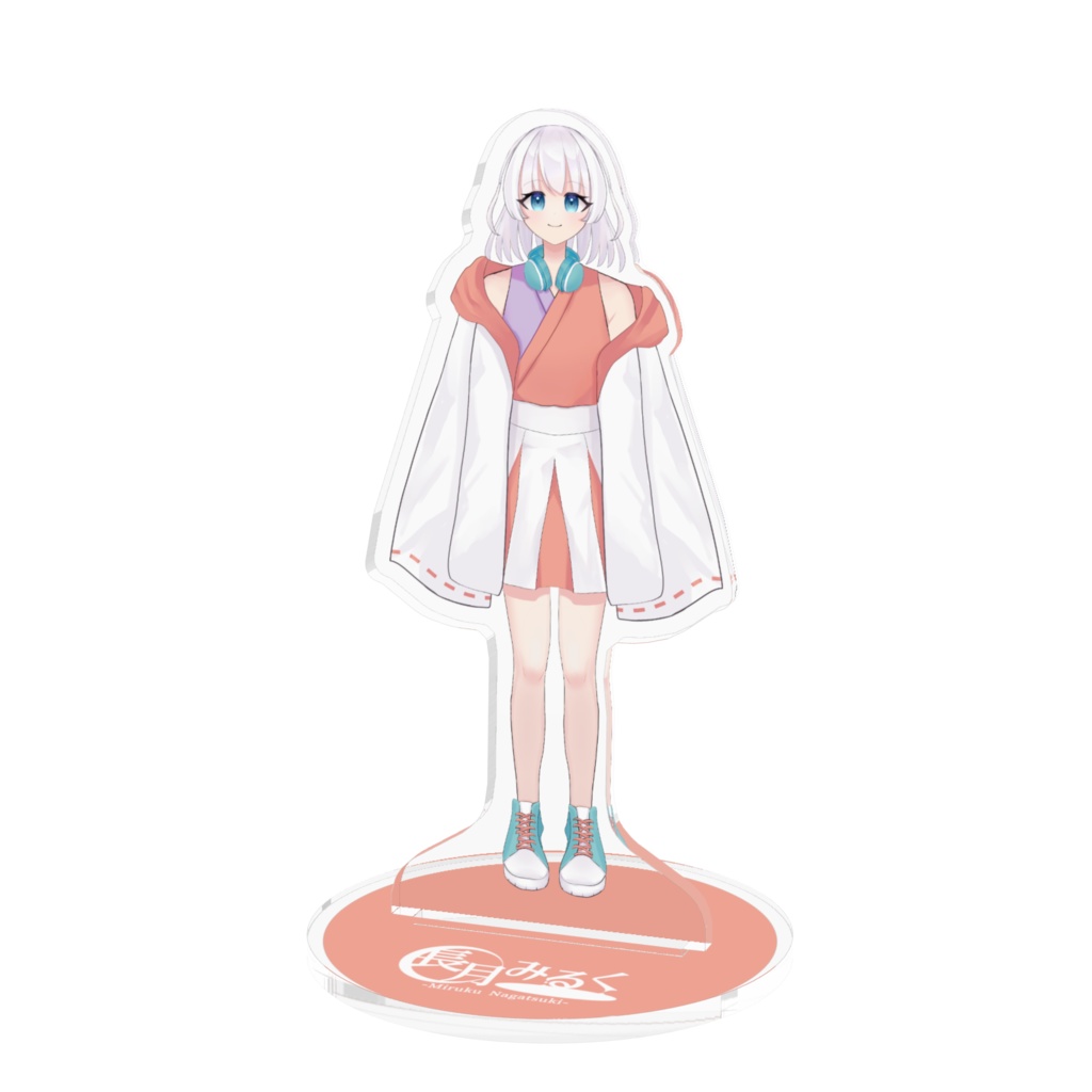 アクリルフィギュア　100mm×100mm【長月みるく / 個人勢VTuber】
