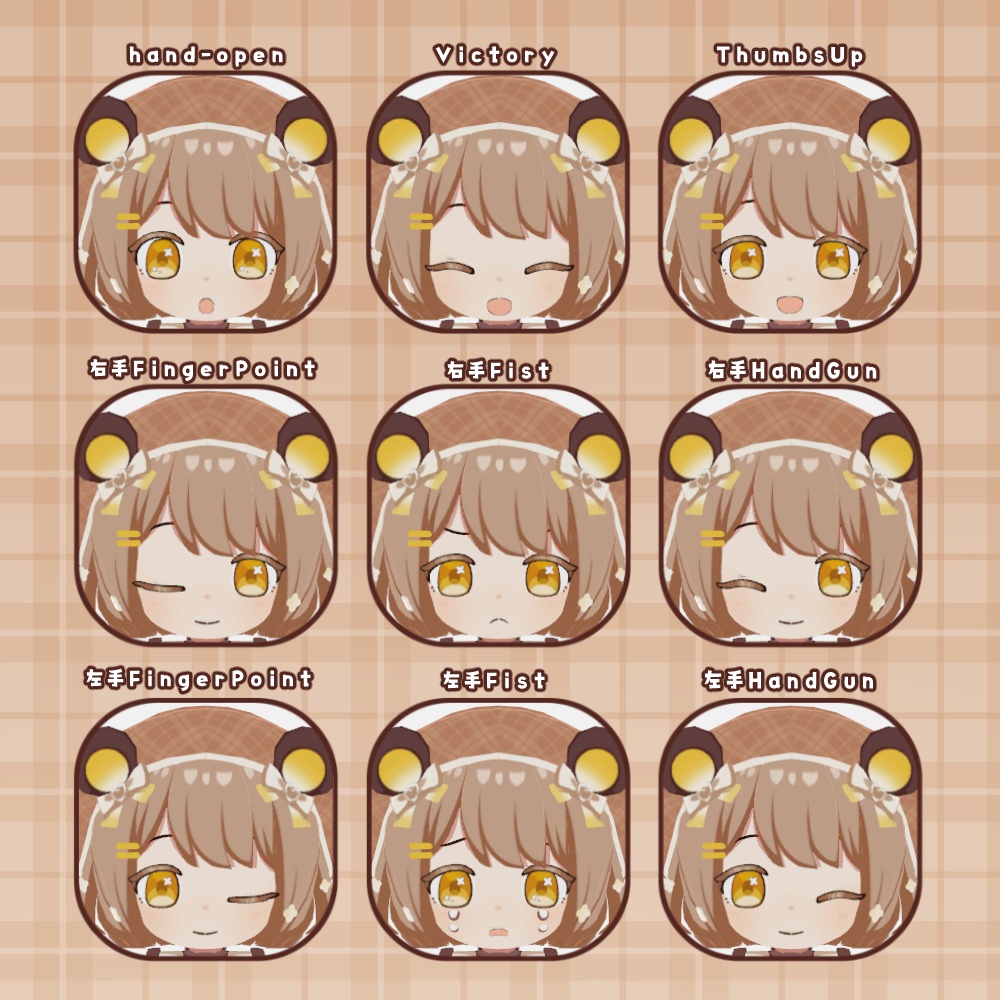 KUMANOKO(くまのこ)/オリジナル3Dモデル