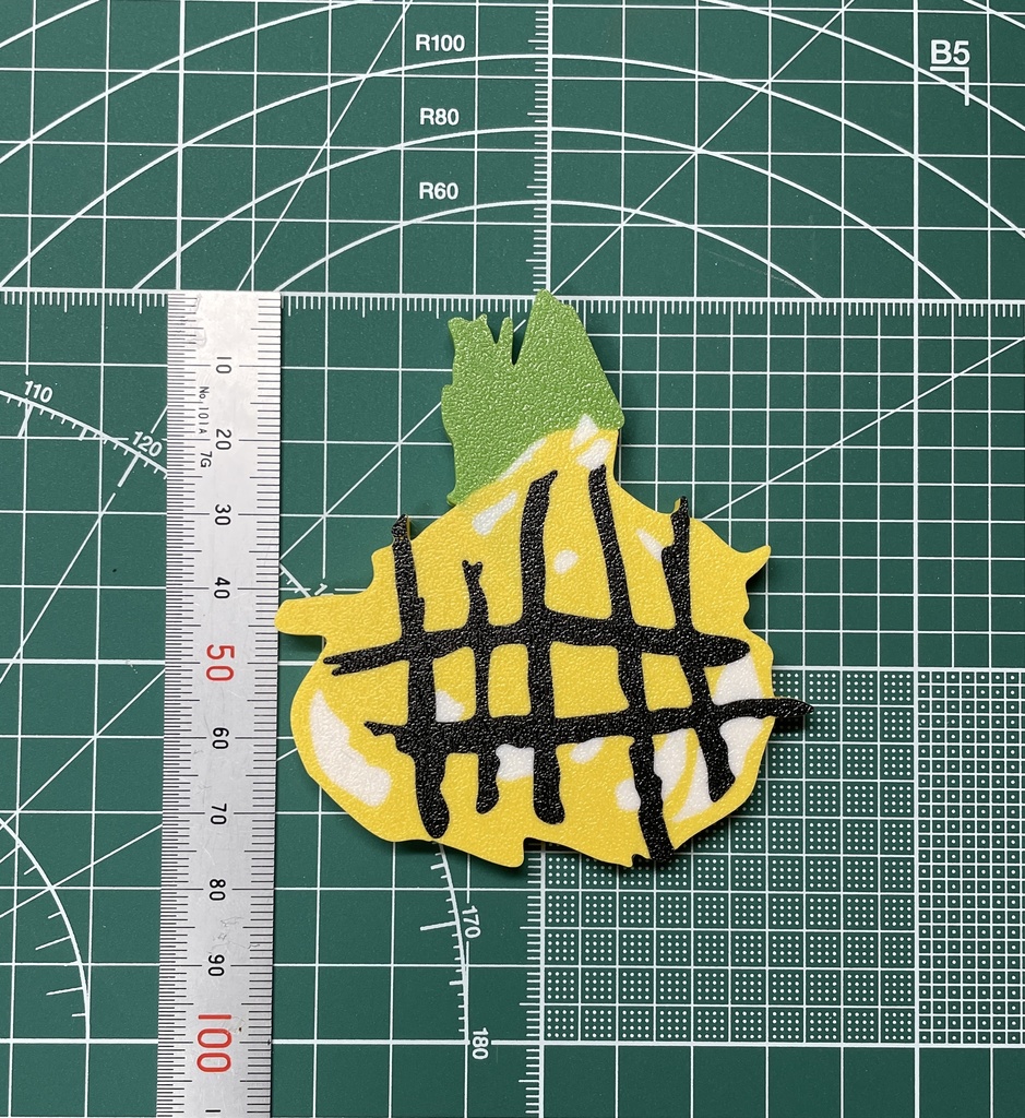 オリジナルマグネット パイナップル