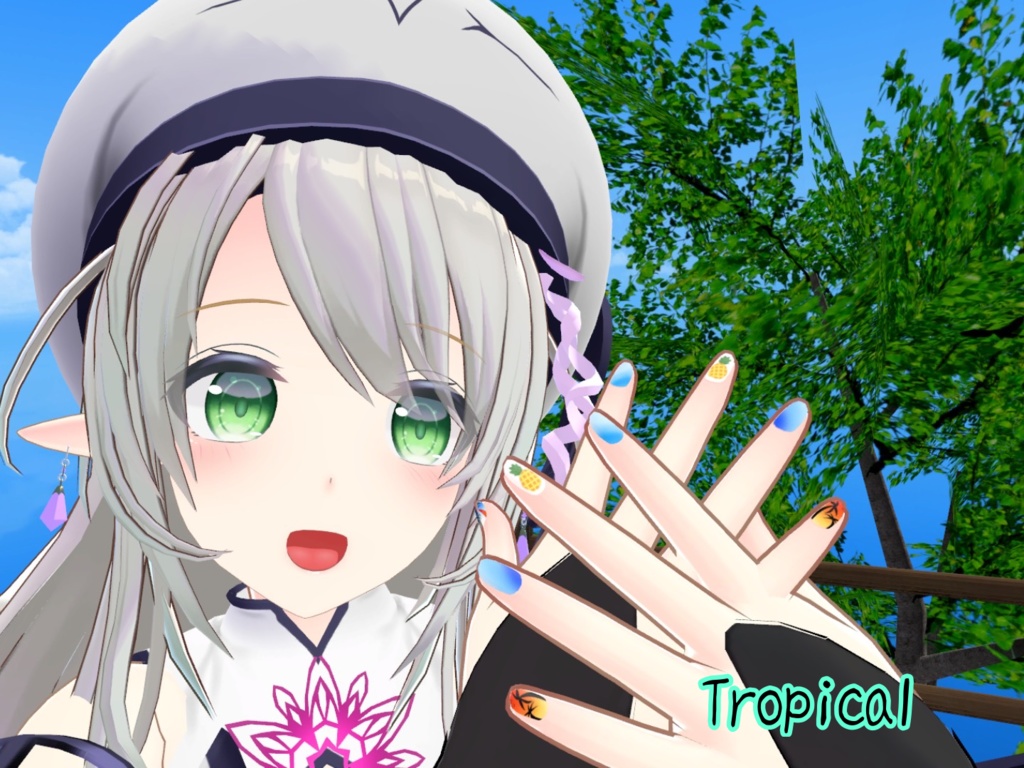 Rushina専用 ネイルテクスチャ 5種類