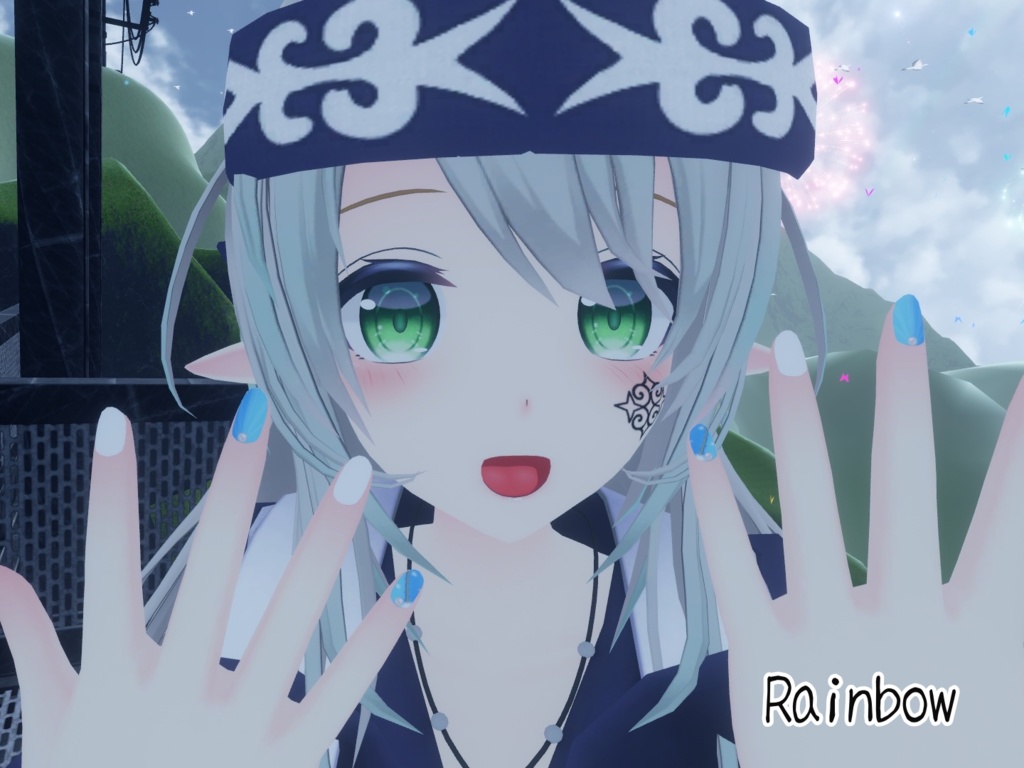 Rushina専用 ネイルテクスチャ 5種類