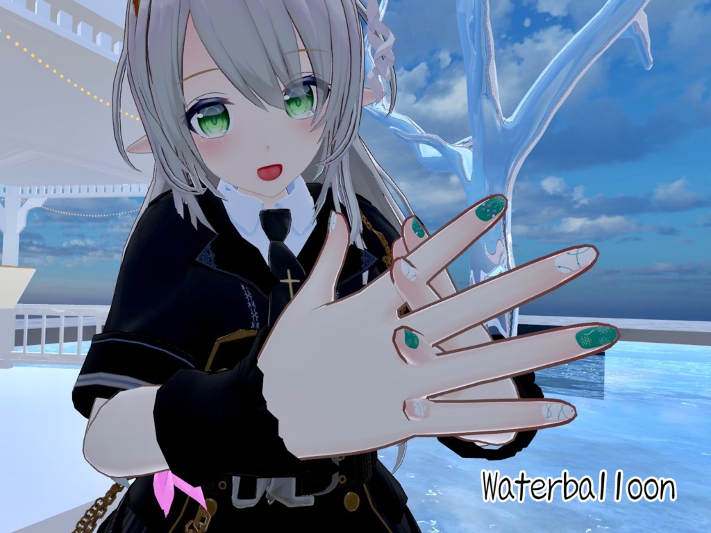 Rushina専用 ネイルテクスチャ 5種類