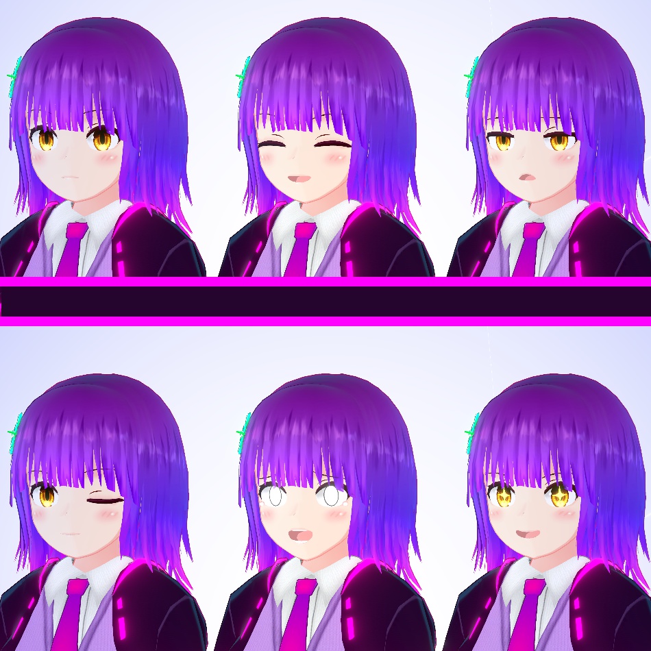 3Dモデル『レミナ』VRChat想定アバター