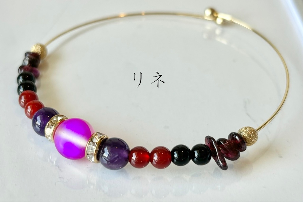 【原神】キャライメージ ワイヤーブレスレット ~フォンテーヌ男性~