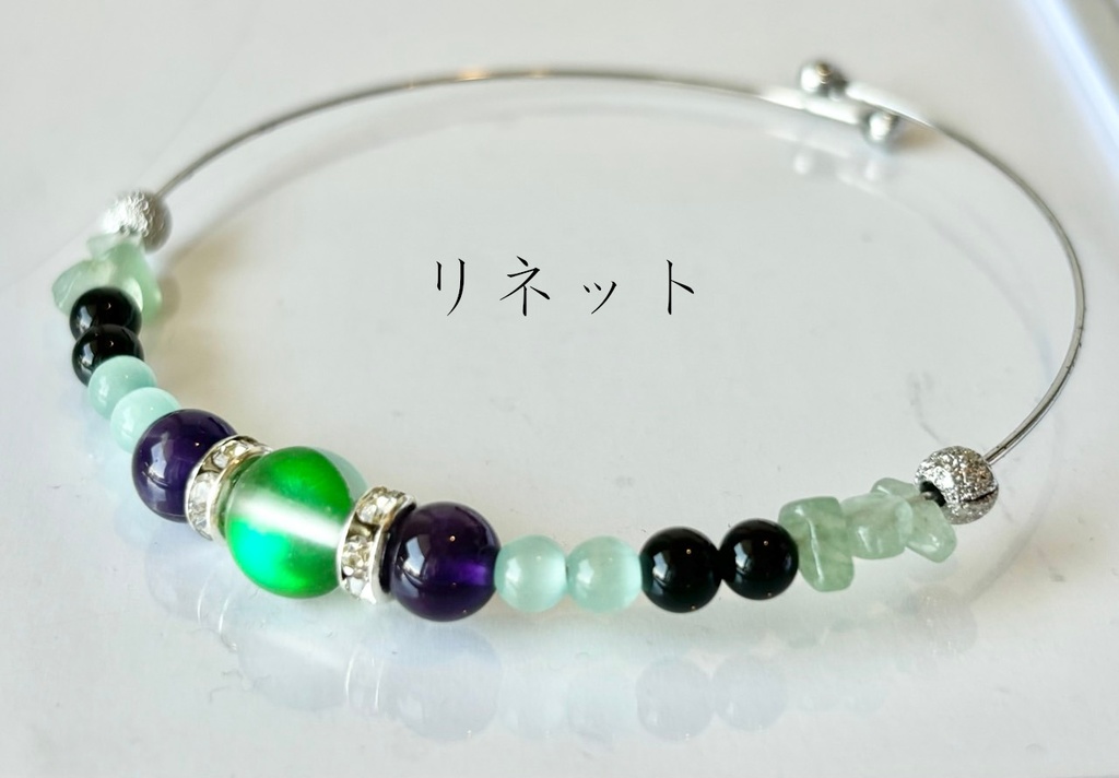 【原神】キャライメージ ワイヤーブレスレット ~フォンテーヌ女性~