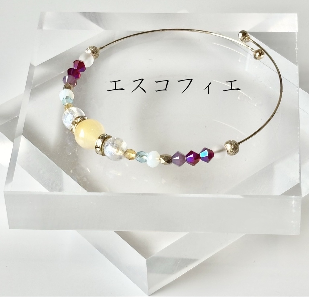 【原神】キャライメージ ワイヤーブレスレット ~フォンテーヌ女性~