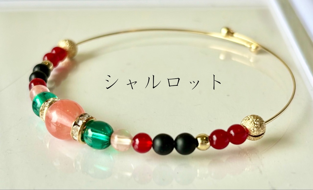 【原神】キャライメージ ワイヤーブレスレット ~フォンテーヌ女性~