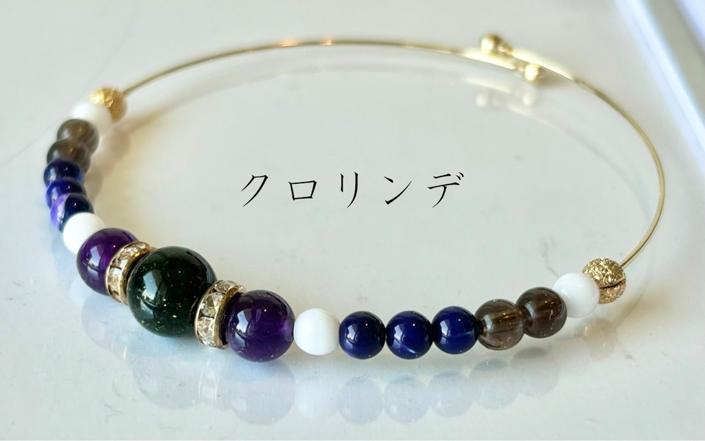 【原神】キャライメージ ワイヤーブレスレット ~フォンテーヌ女性~