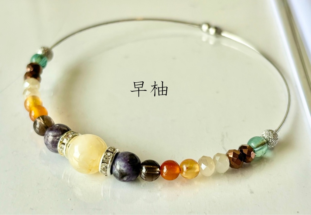 【原神】キャライメージ ワイヤーブレスレット ~稲妻女性~