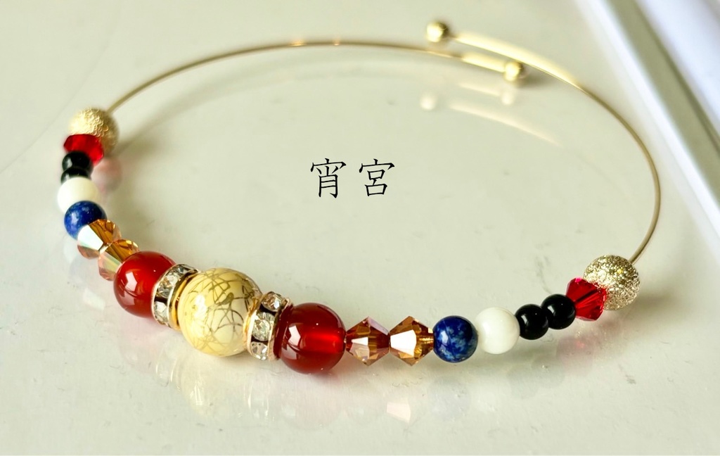 【原神】キャライメージ ワイヤーブレスレット ~稲妻女性~