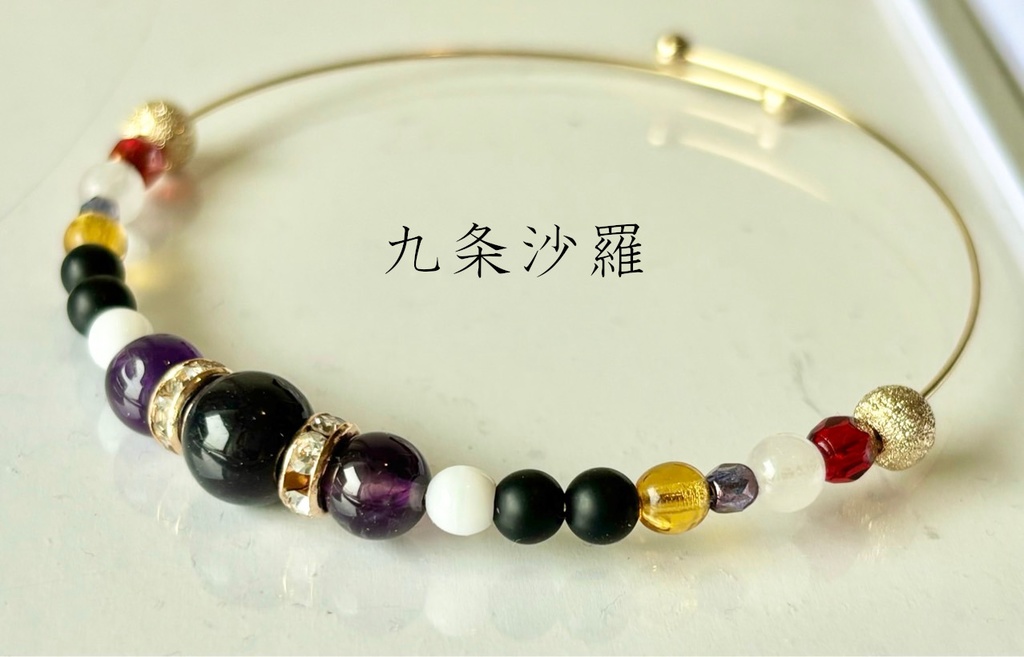 【原神】キャライメージ ワイヤーブレスレット ~稲妻女性~