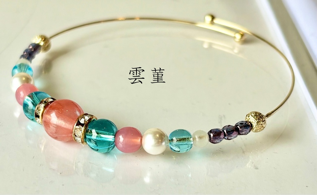 【原神】キャライメージ ワイヤーブレスレット ~璃月女性~