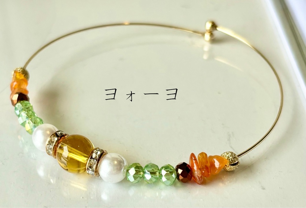 【原神】キャライメージ ワイヤーブレスレット ~璃月女性~