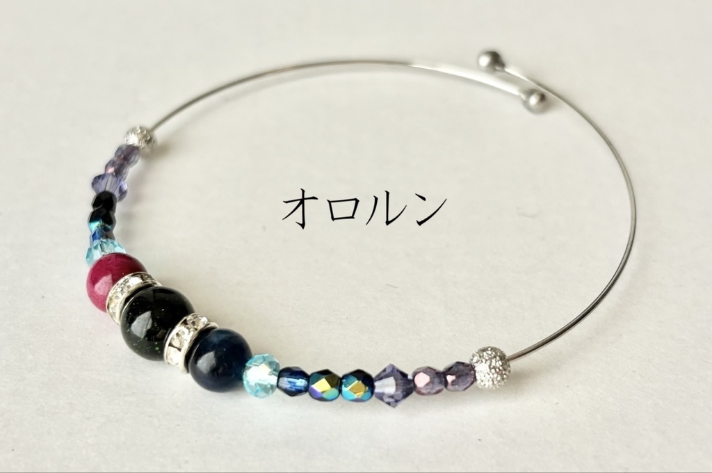 【原神】キャライメージ ワイヤーブレスレット ~ナタ男性~