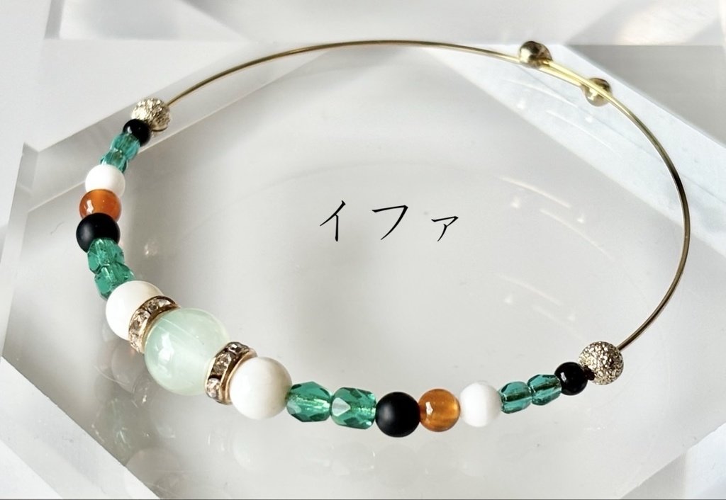 【原神】キャライメージ ワイヤーブレスレット ~ナタ男性~