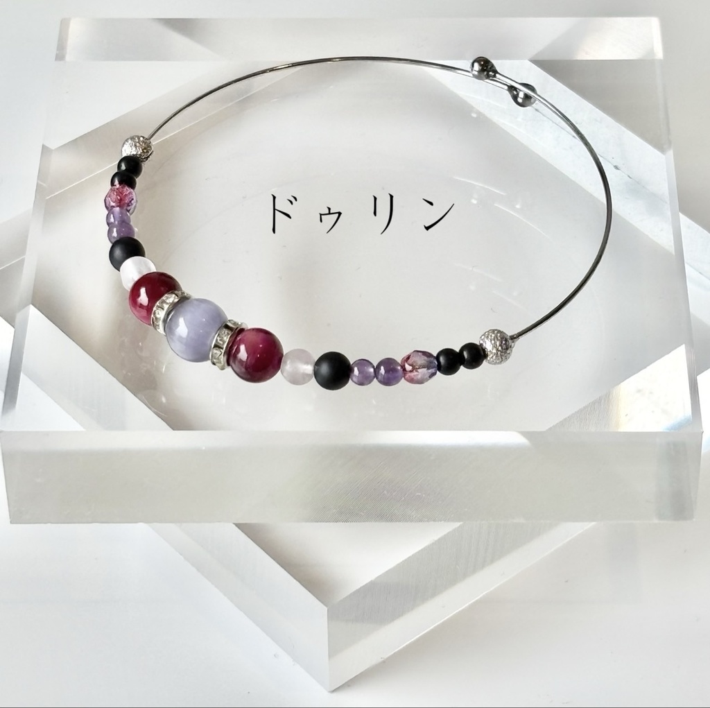 【原神】キャライメージ ワイヤーブレスレット ~ナド・クライ男性~