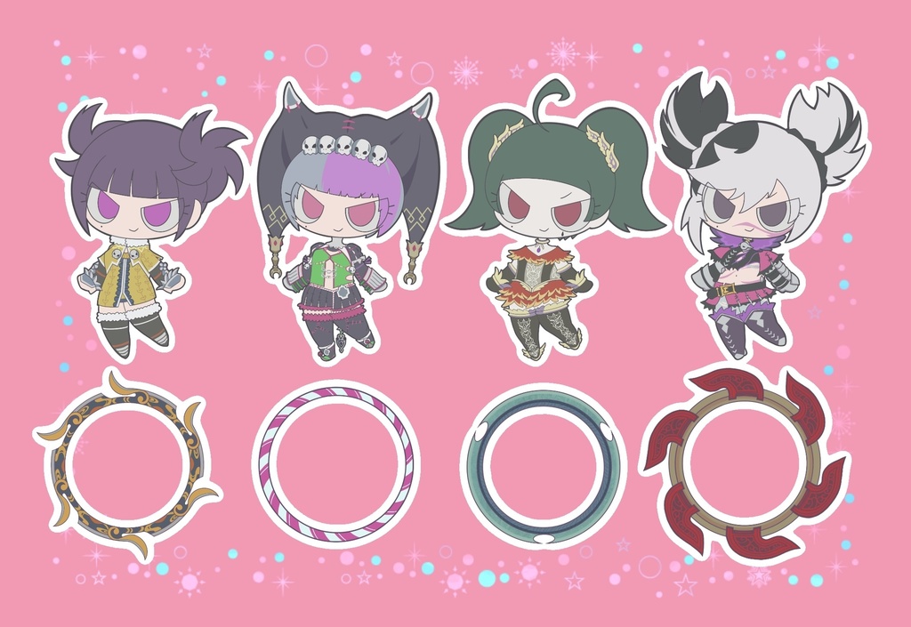 格ゲーキャラポストカード