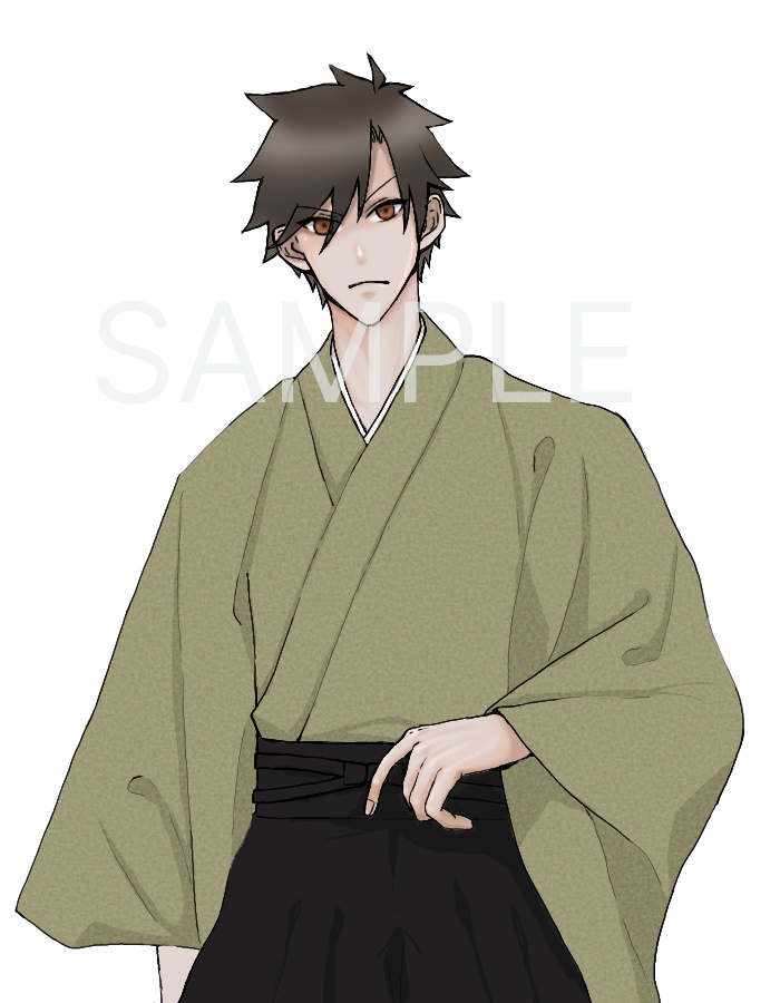 【NPC素材】和服男子