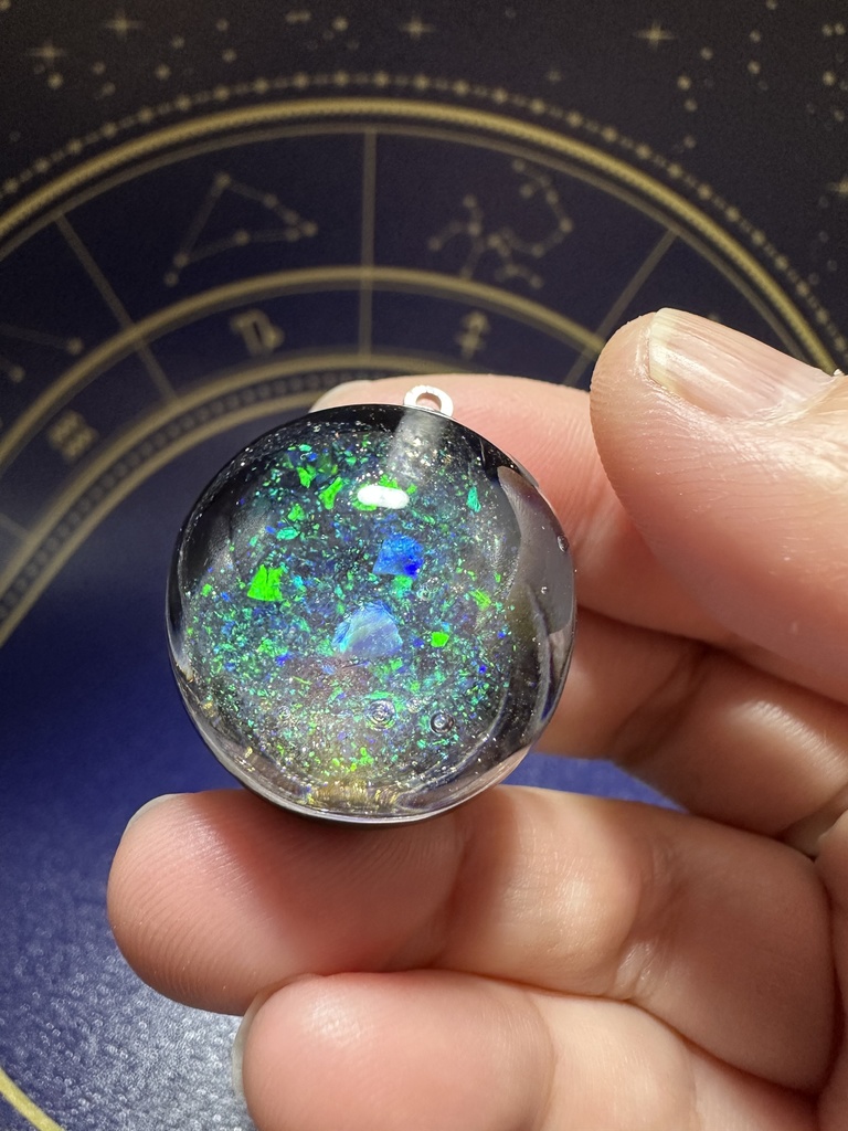 宇宙玉ネックレス2